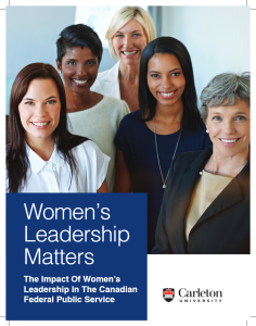 Women's Leadership Matters Work Sample Image